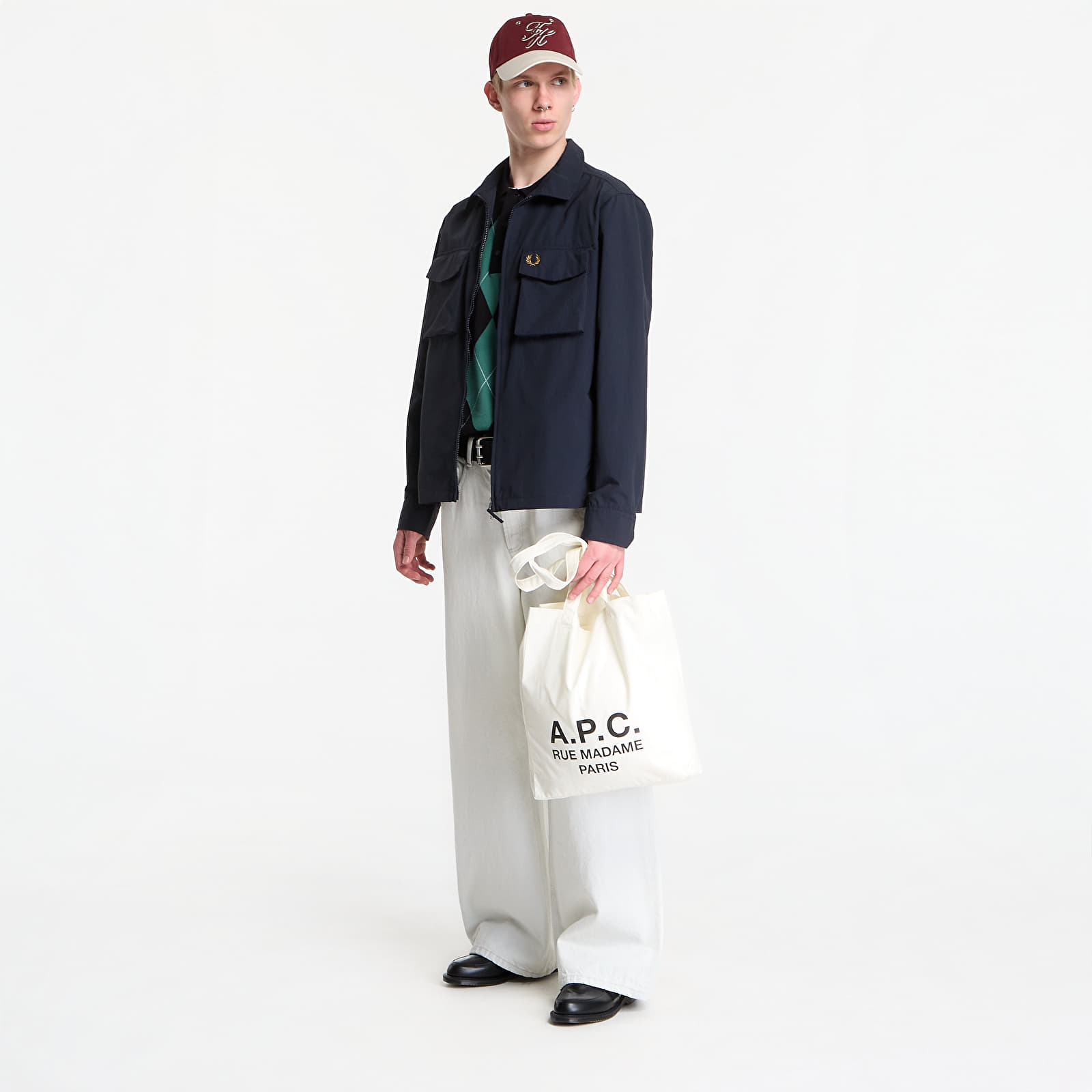 Overshirt Fred Perry Ripstop Pocket Overshirt ?