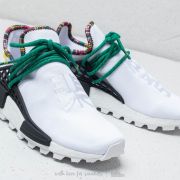 Adidas by pharrell williams solarhu nmd white bright green y yellow best sale