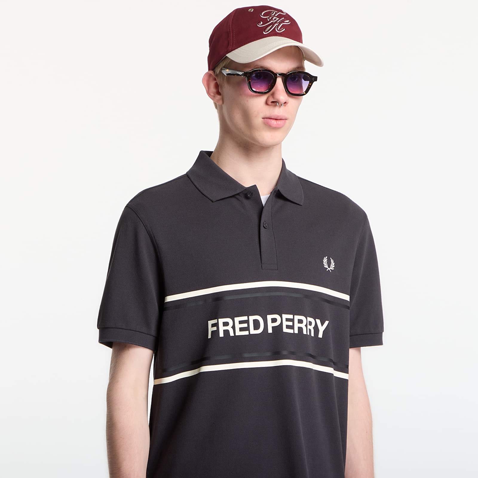 T-shirts Fred Perry Fred Perry Graphic Polo Shirt ?