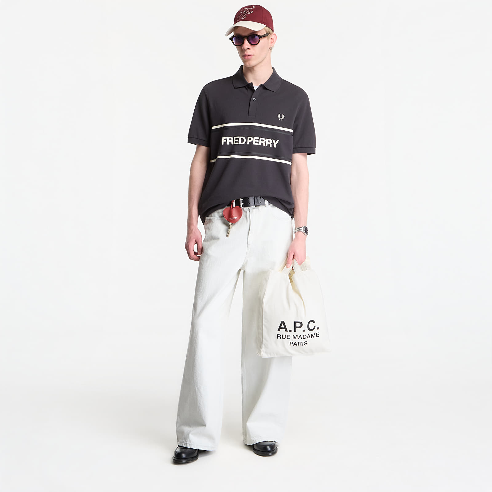 T-shirts Fred Perry Fred Perry Graphic Polo Shirt ?