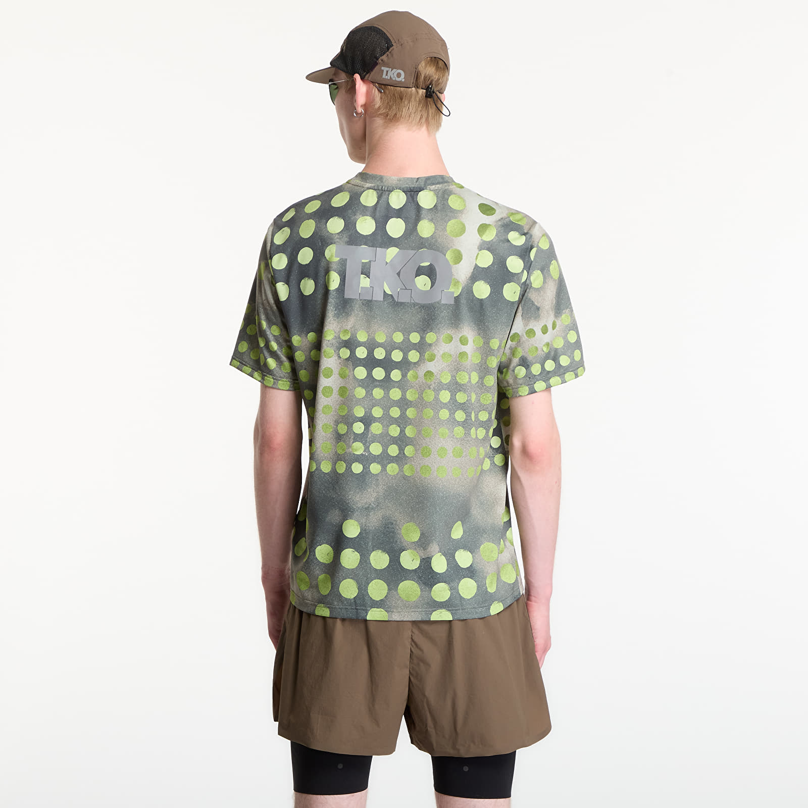 Miesten T-paidat Pas Normal Studios x Salomon T.K.O. Balance T-Shirt T.K.O. Moss Green