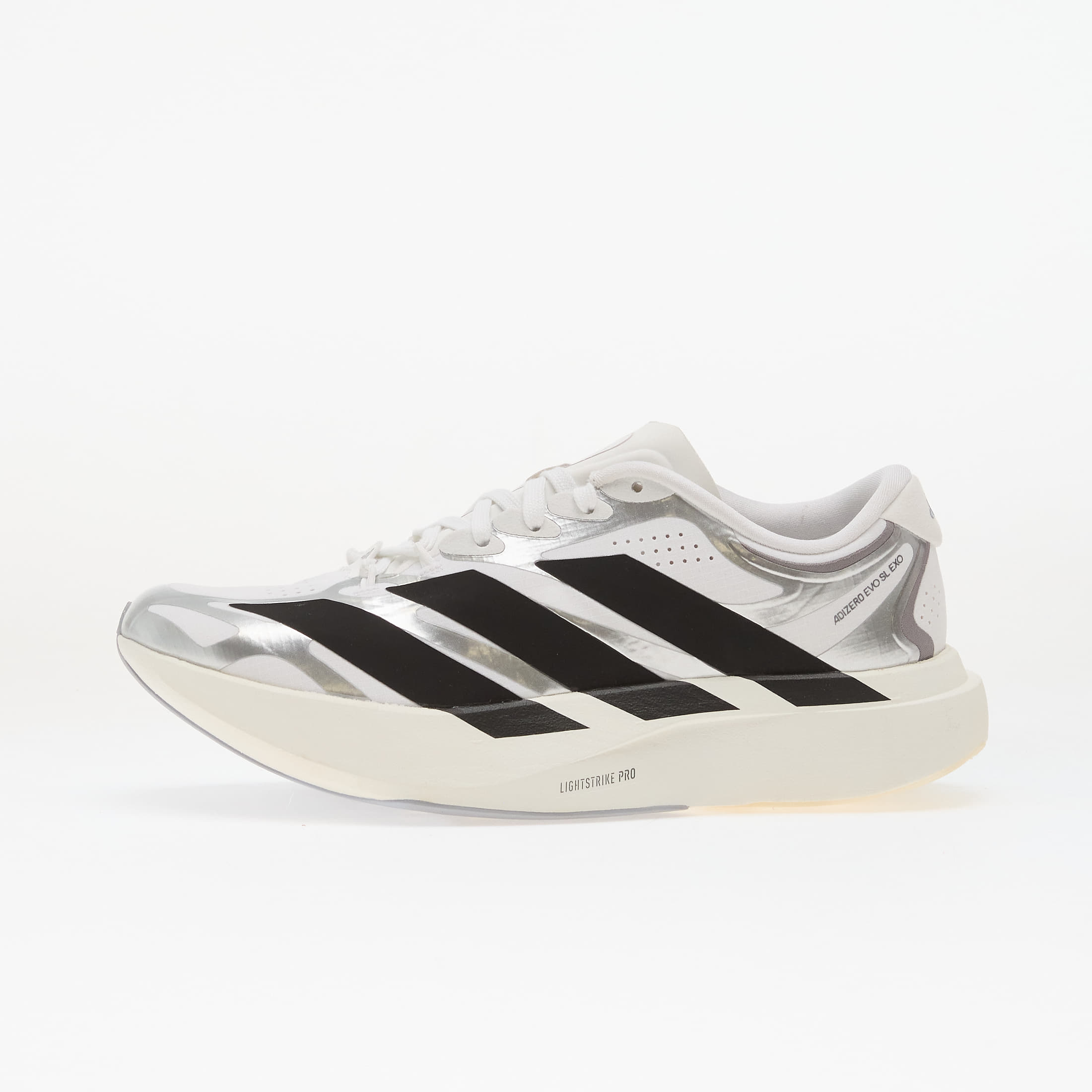 Сникърси adidas Adizero Evo SL Exo Ftwr White/ Core Black/ Iron Met. EUR 37 1/3