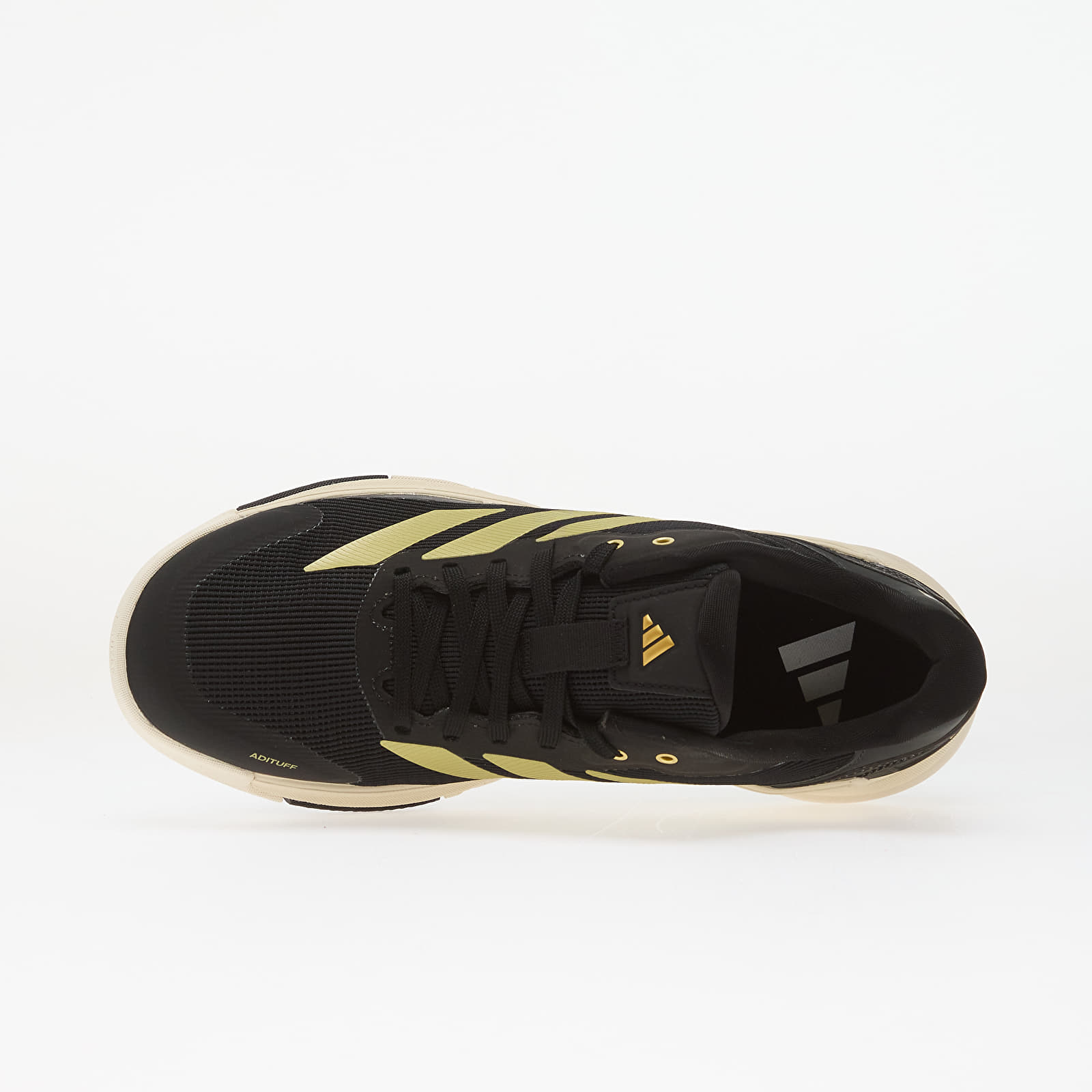 Herren Sneaker und Schuhe adidas Crazyquick Ls Padel M Off White/ Core Black/ Gold Met.