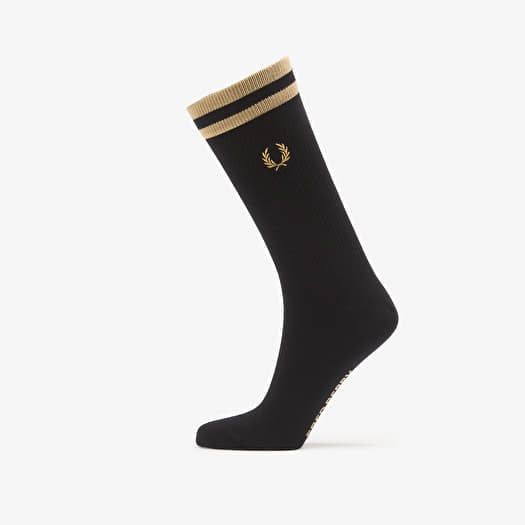 Носки Fred Perry Tipped Sports Sock Black/ Champagne