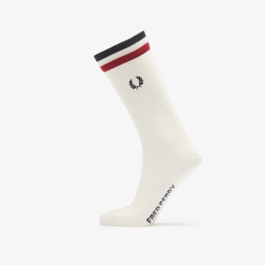 Носки Fred Perry Tipped Sports Sock Snow White/ Burnt Red/ Navy