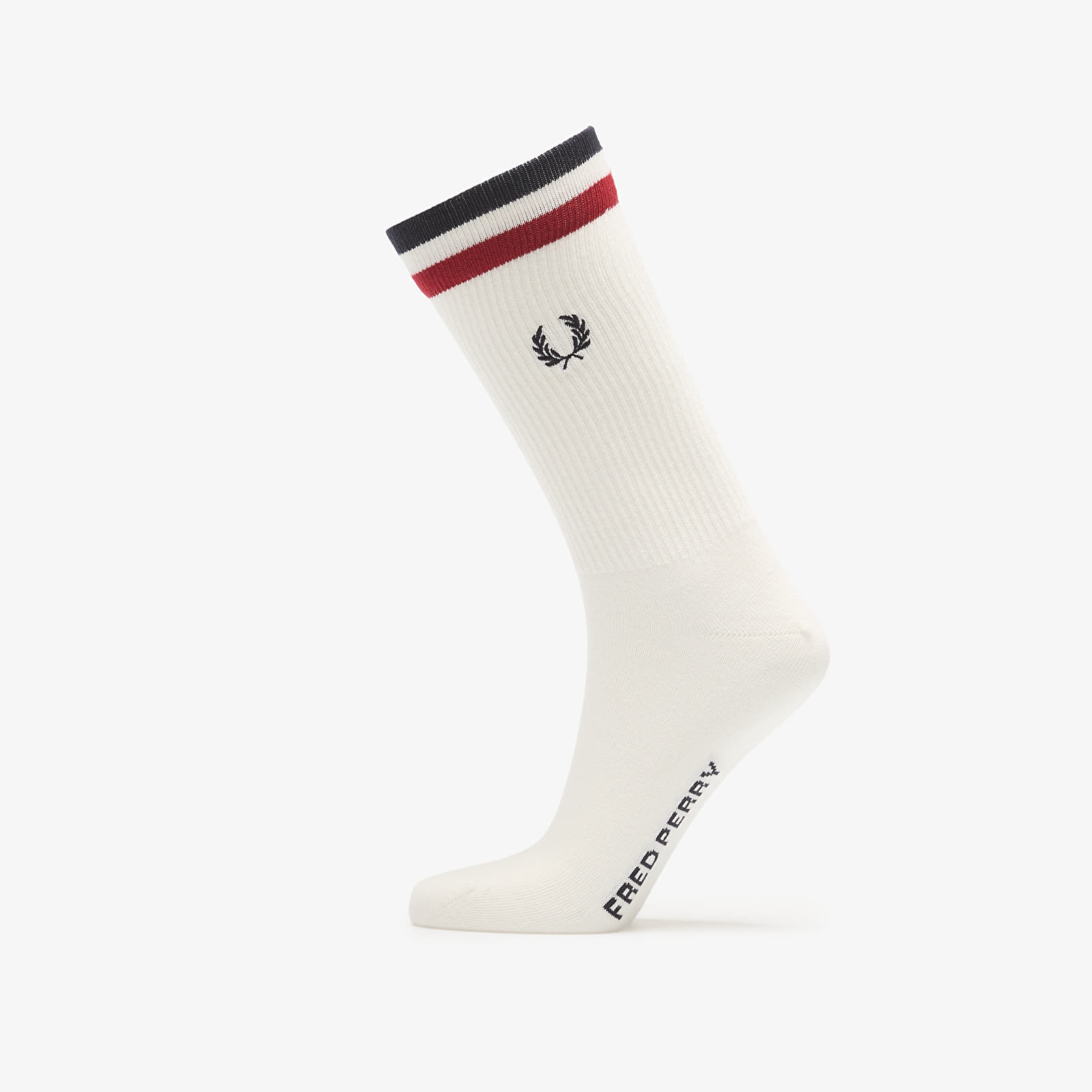 Носки Fred Perry Tipped Sports Sock Snow White/ Burnt Red/ Navy