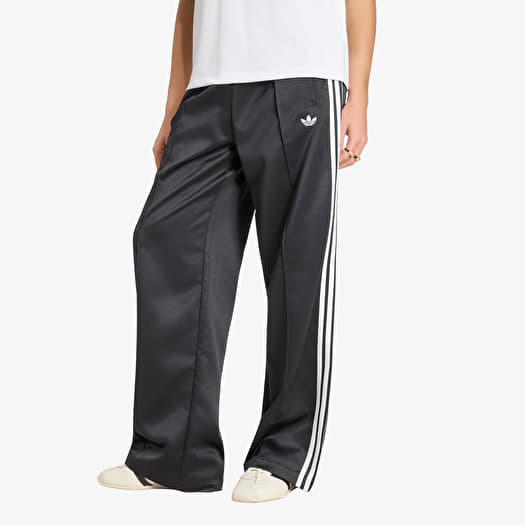 Verryttelyhousut adidas Satin Sst Loose Track Pant Black/ White