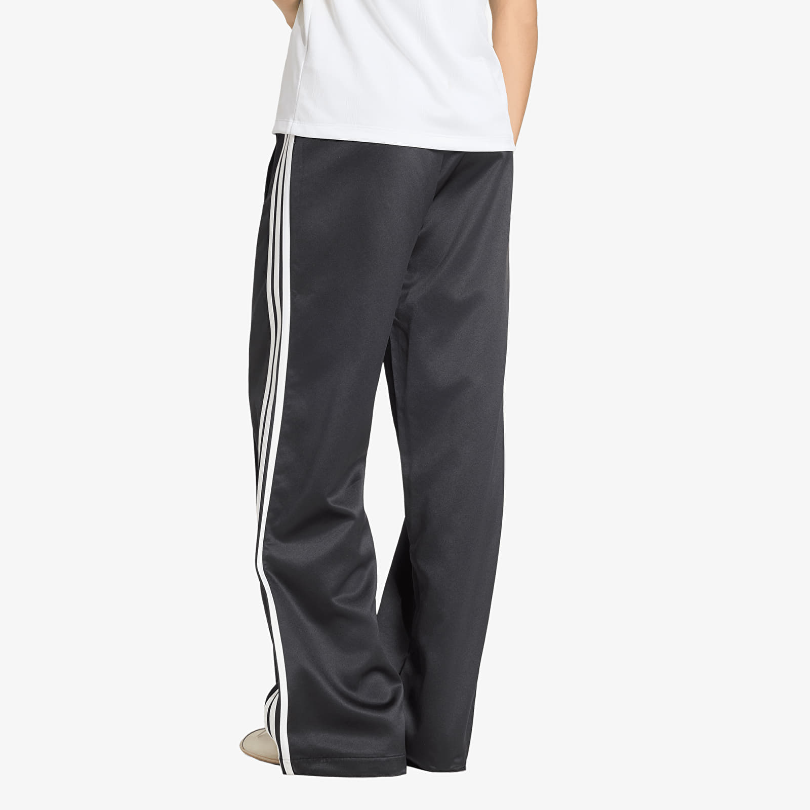Jogginghosen adidas Satin Sst Loose Track Pant Black/ White