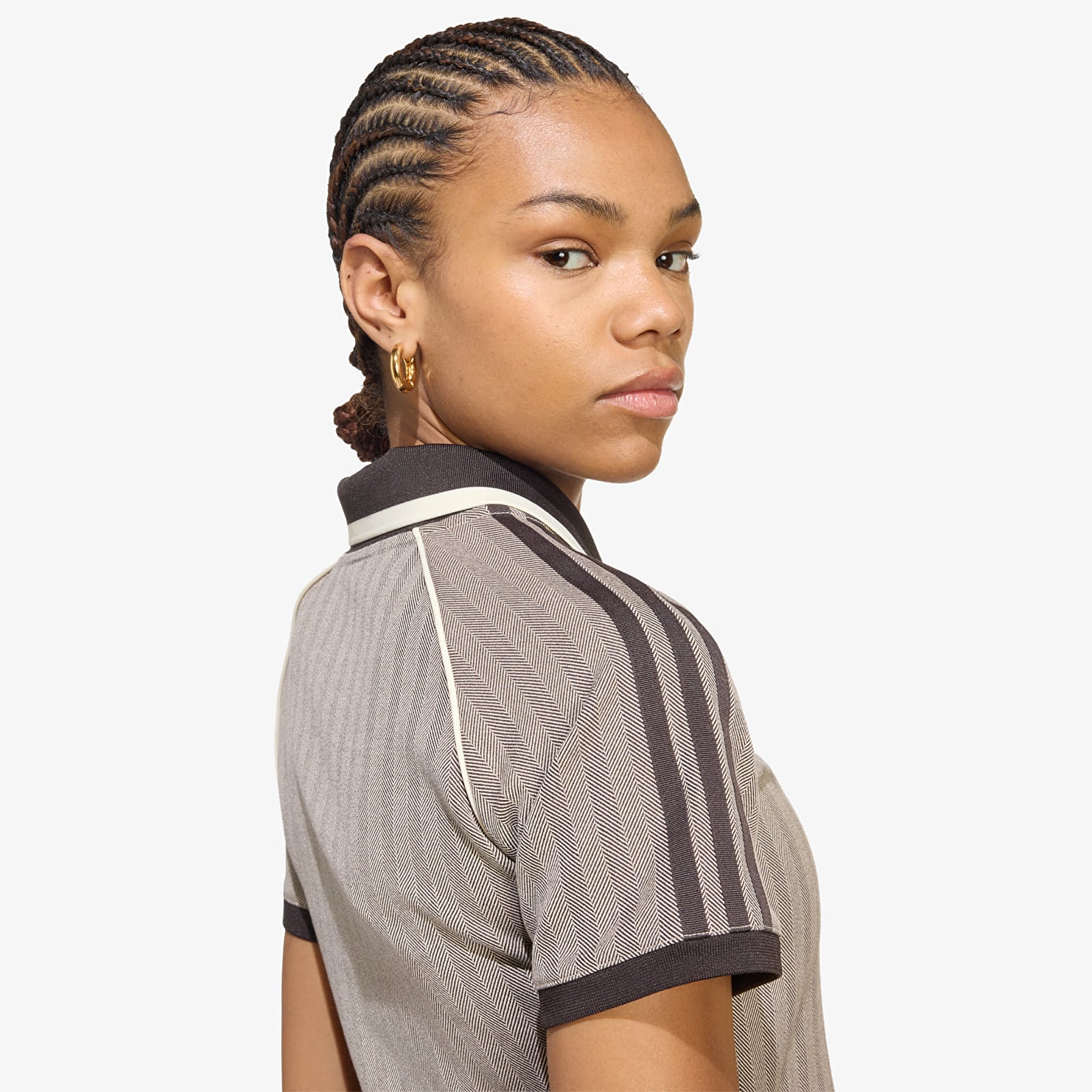 T-shirts adidas Polo Shirt Light Brown