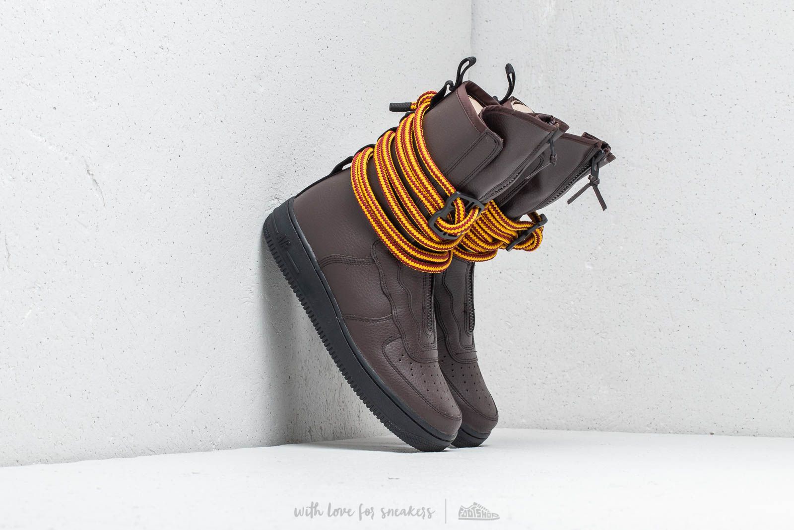 Men s shoes Nike Air Force 1 SF Hi Baroque Brown Black Footshop