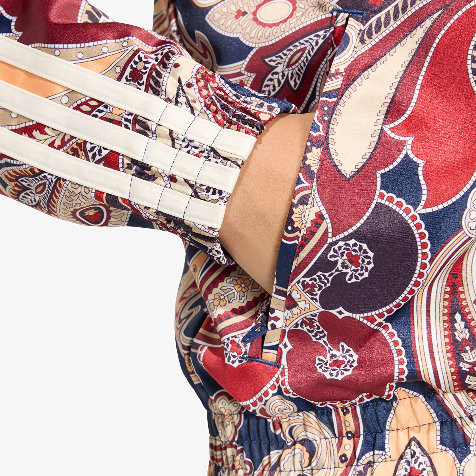 Jakker for kvinner adidas Liberty London Firebird Satin Track Top Multicolor/ Night Indigo