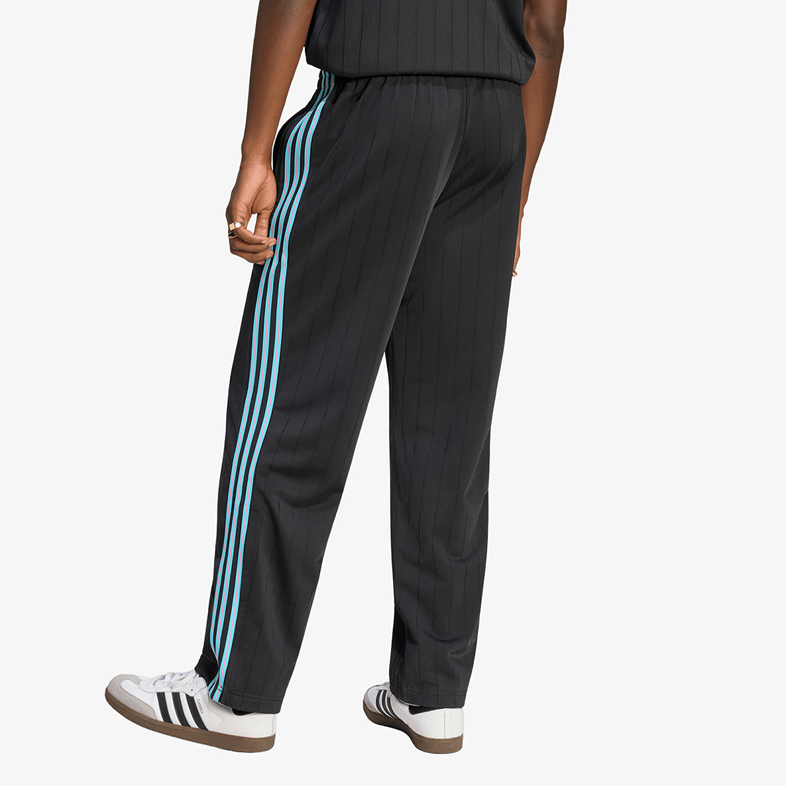Joggebukser for menn adidas Firebird Drop Needle Track Tracksuit Bottoms Black