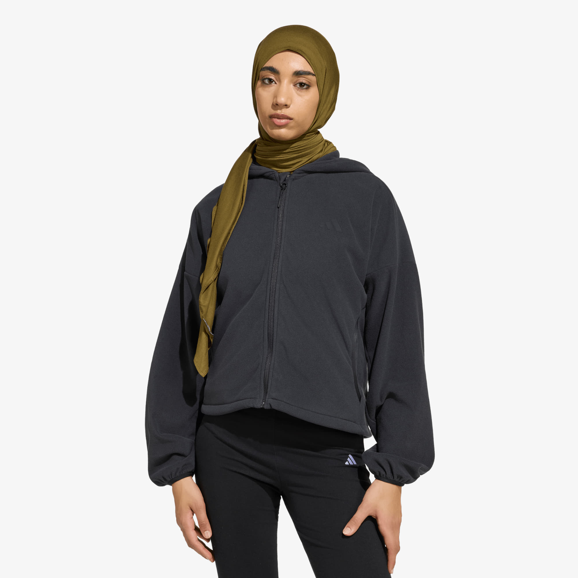 Sweatshirt adidas W Ct Gl Halo Fz Black S