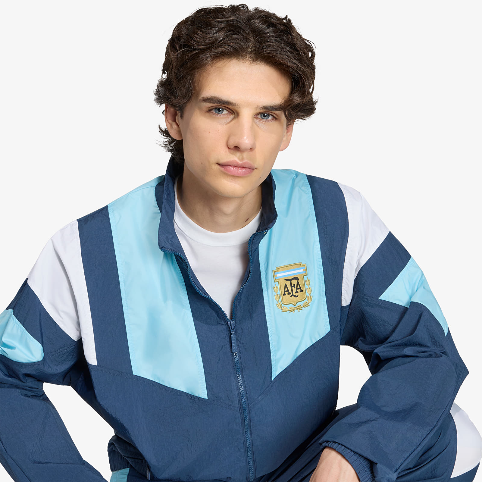 Men's windbreakers adidas Afa Eqt Tt Crew Navy
