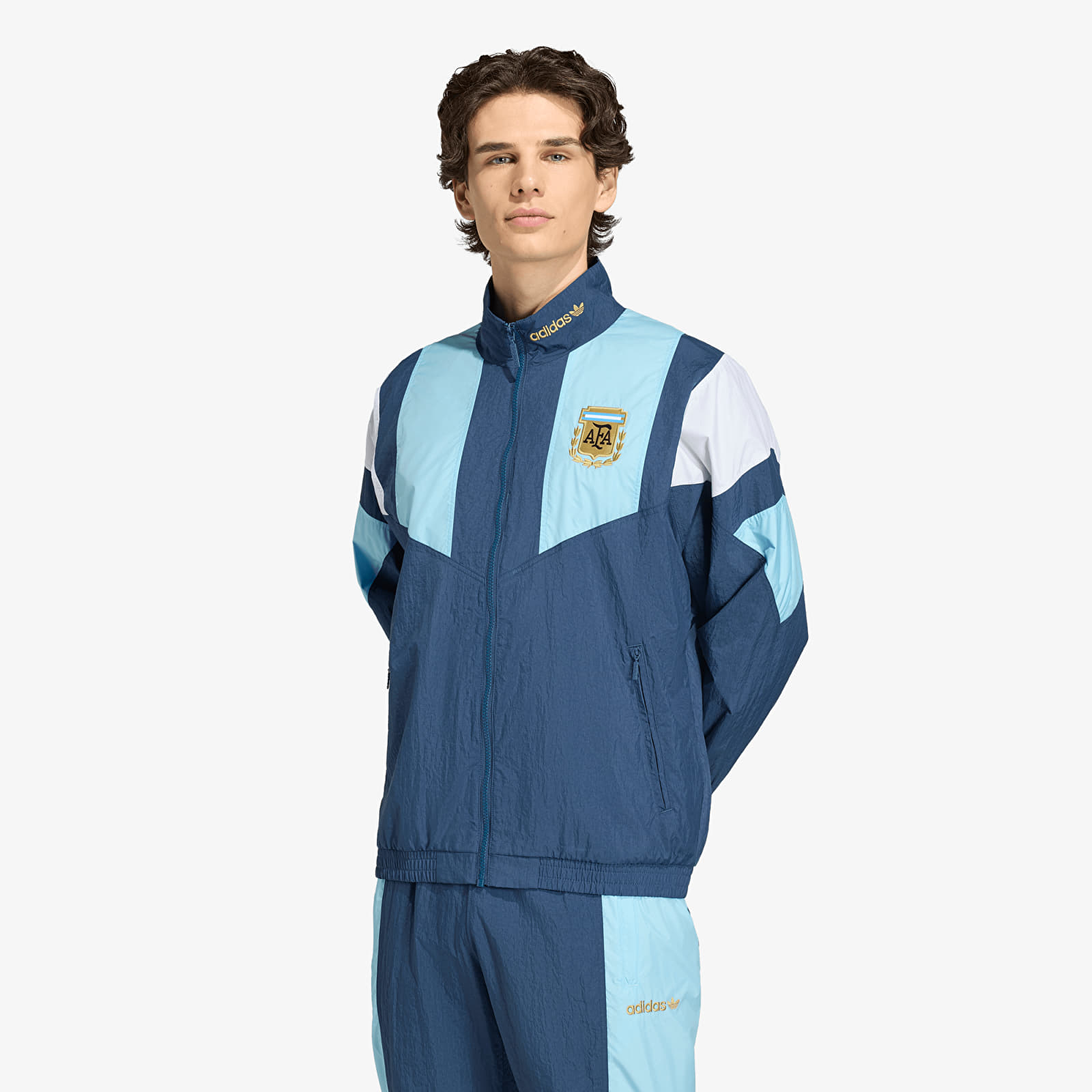 Men's windbreakers adidas Afa Eqt Tt Crew Navy
