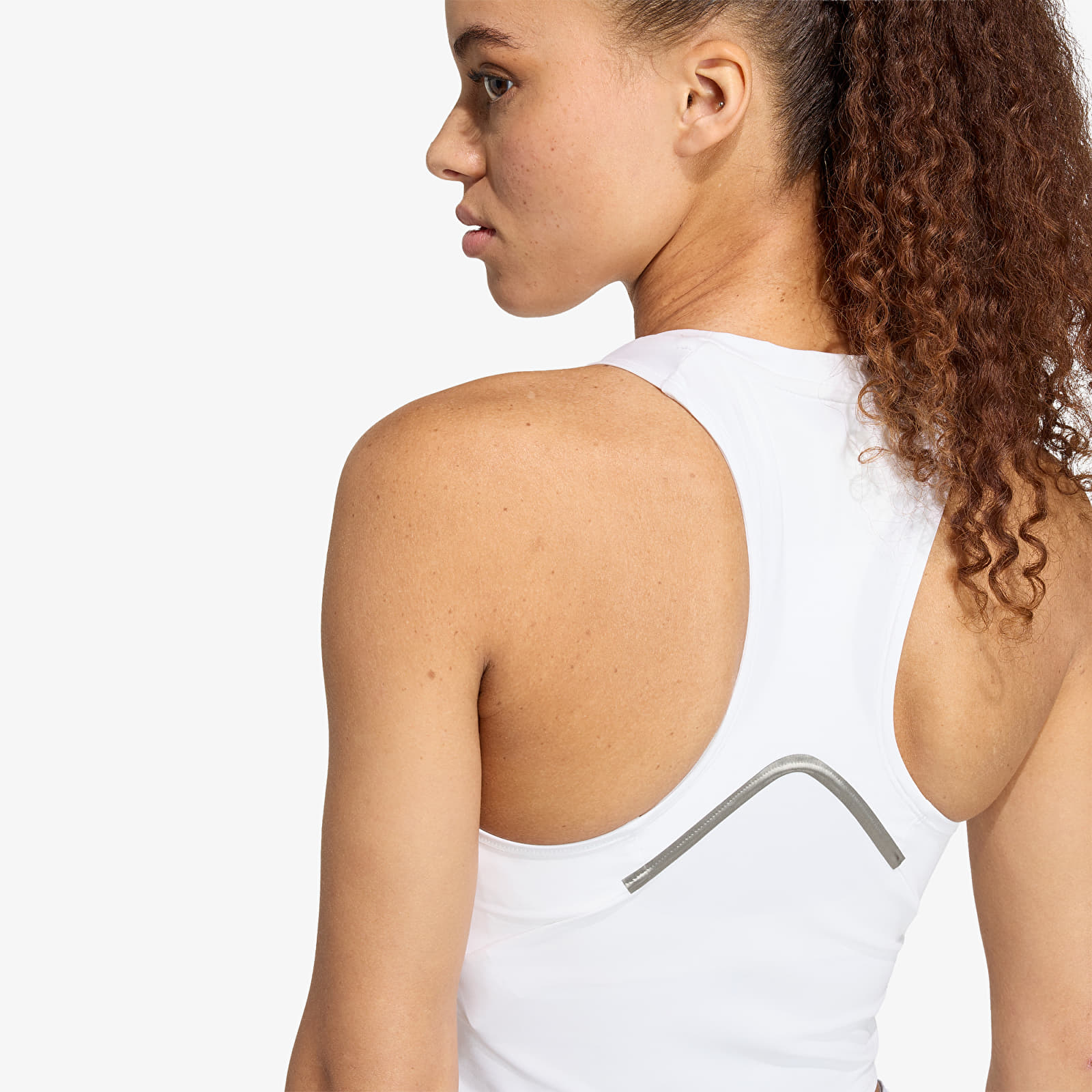 Tank Tops für Frauen adidas Y-Tank Pro White