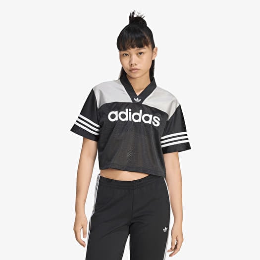Jersey adidas Crop Jersey Black/ Grey Two/ White