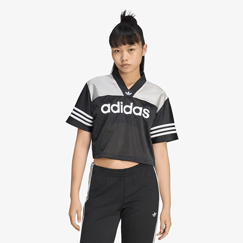 Jersey adidas Crop Jersey Black/ Grey Two/ White