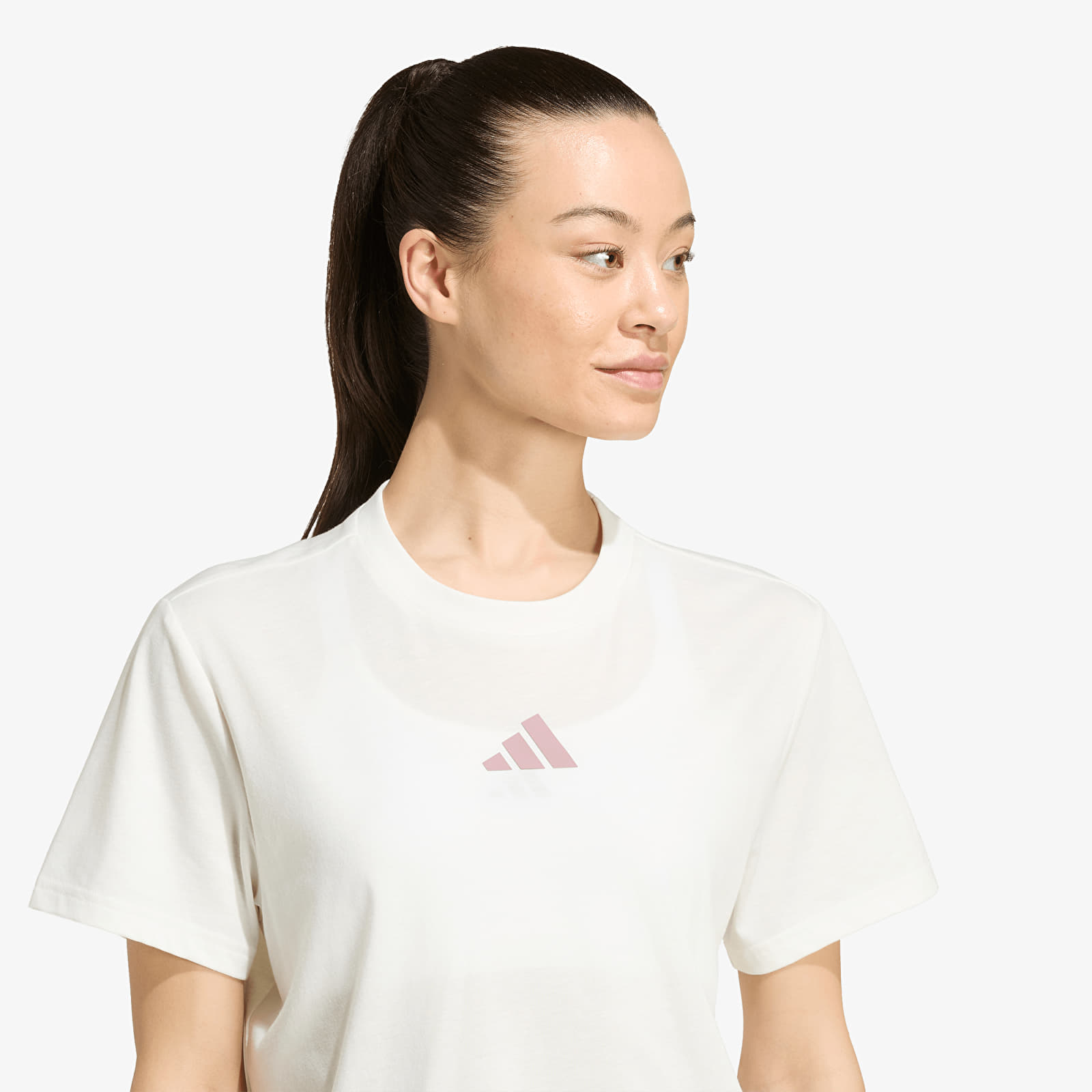 Majice T-shirt adidas W Motion G T Off White