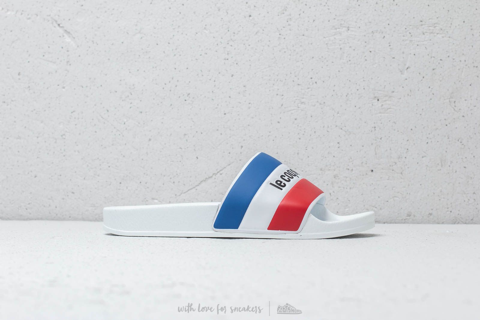 Zapatos Le Coq Sportif Slide Tricolore Optical White/ Black