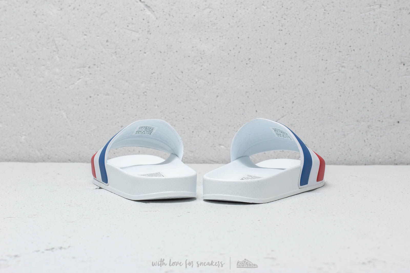 Zapatos Le Coq Sportif Slide Tricolore Optical White/ Black