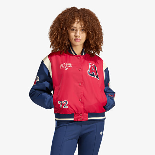 Bomber adidas Jkt With Badges Team Victory Red/ Night Indigo