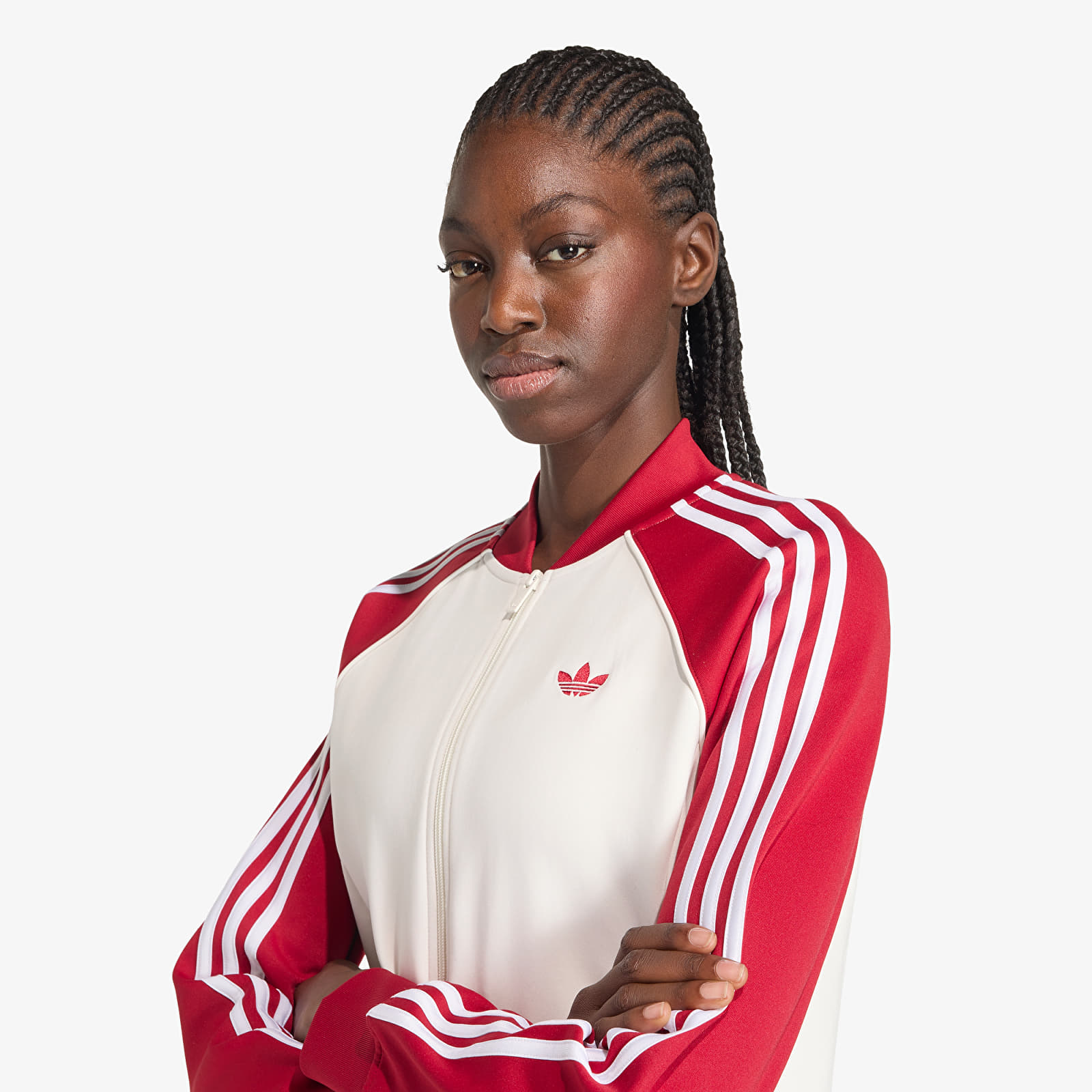Felpe adidas Sst Tt Cloud White/ Team Victory Red/ White
