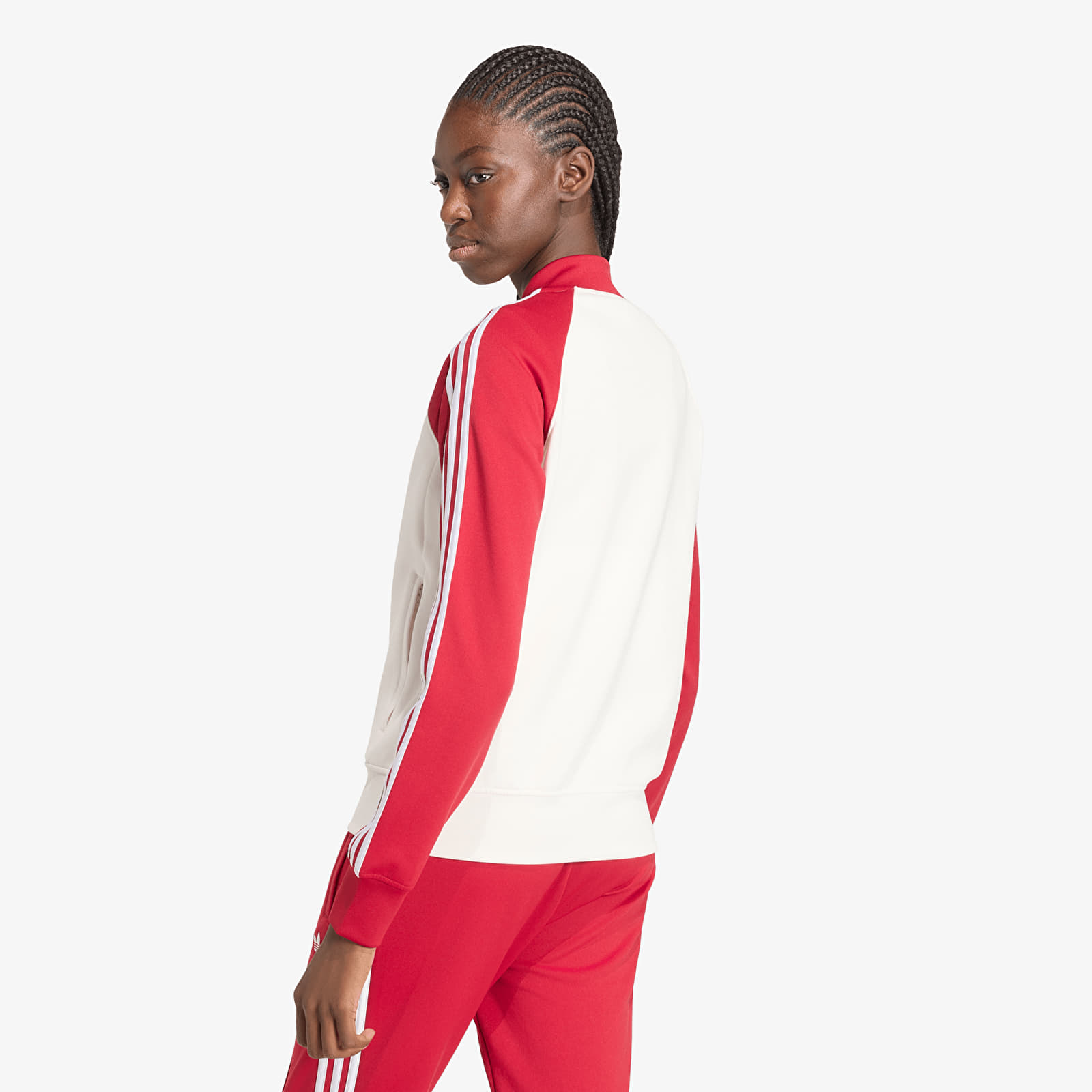 Felpe adidas Sst Tt Cloud White/ Team Victory Red/ White