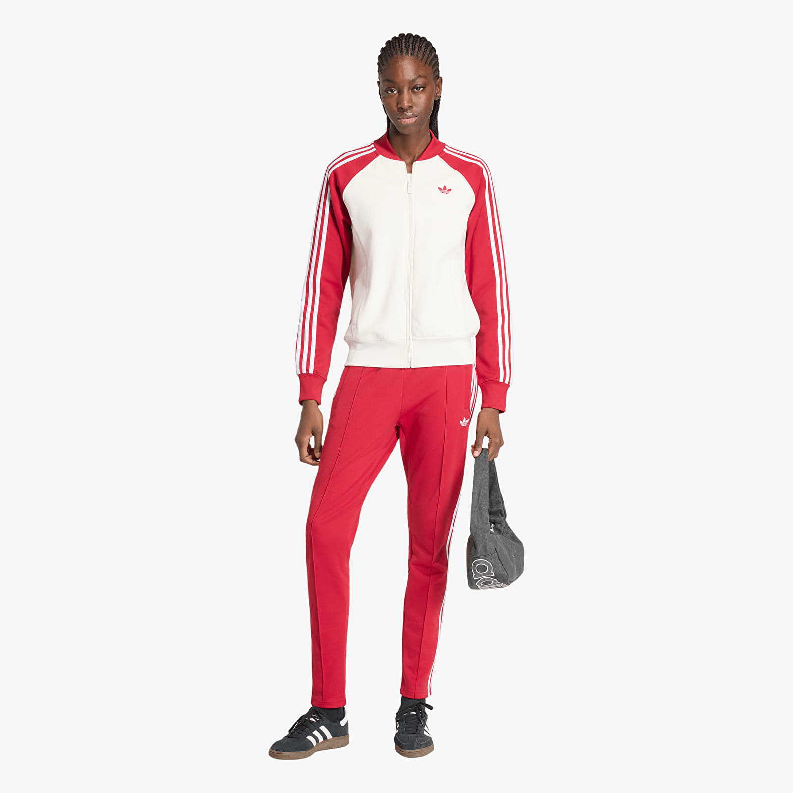 Felpe adidas Sst Tt Cloud White/ Team Victory Red/ White