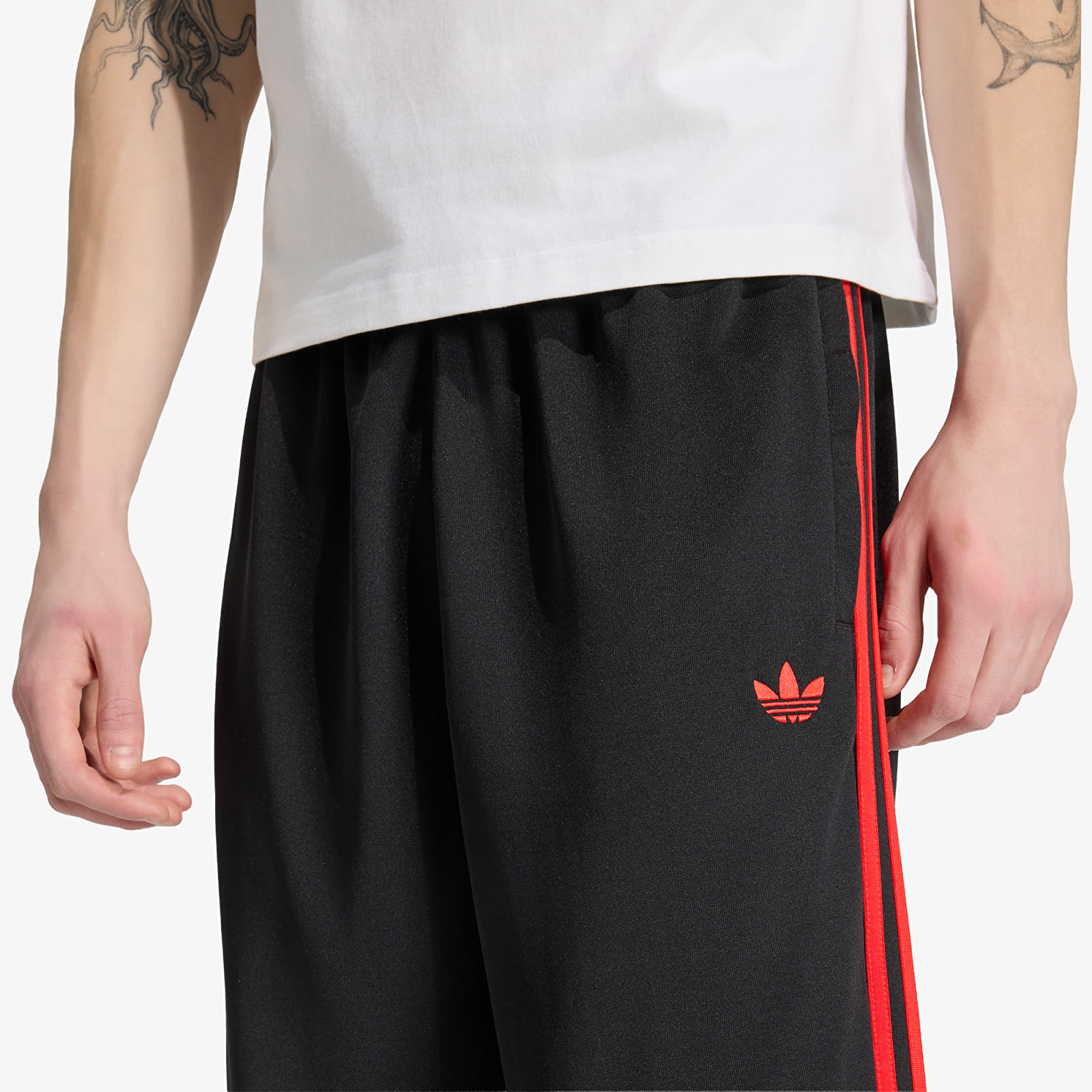 Jogger Pants adidas Loose Tp Black/ Vivid Red