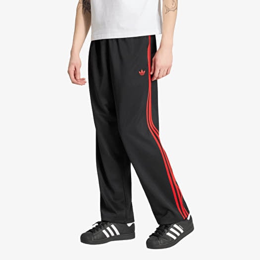 Pantalones de chándal adidas Loose Tp Black/ Vivid Red