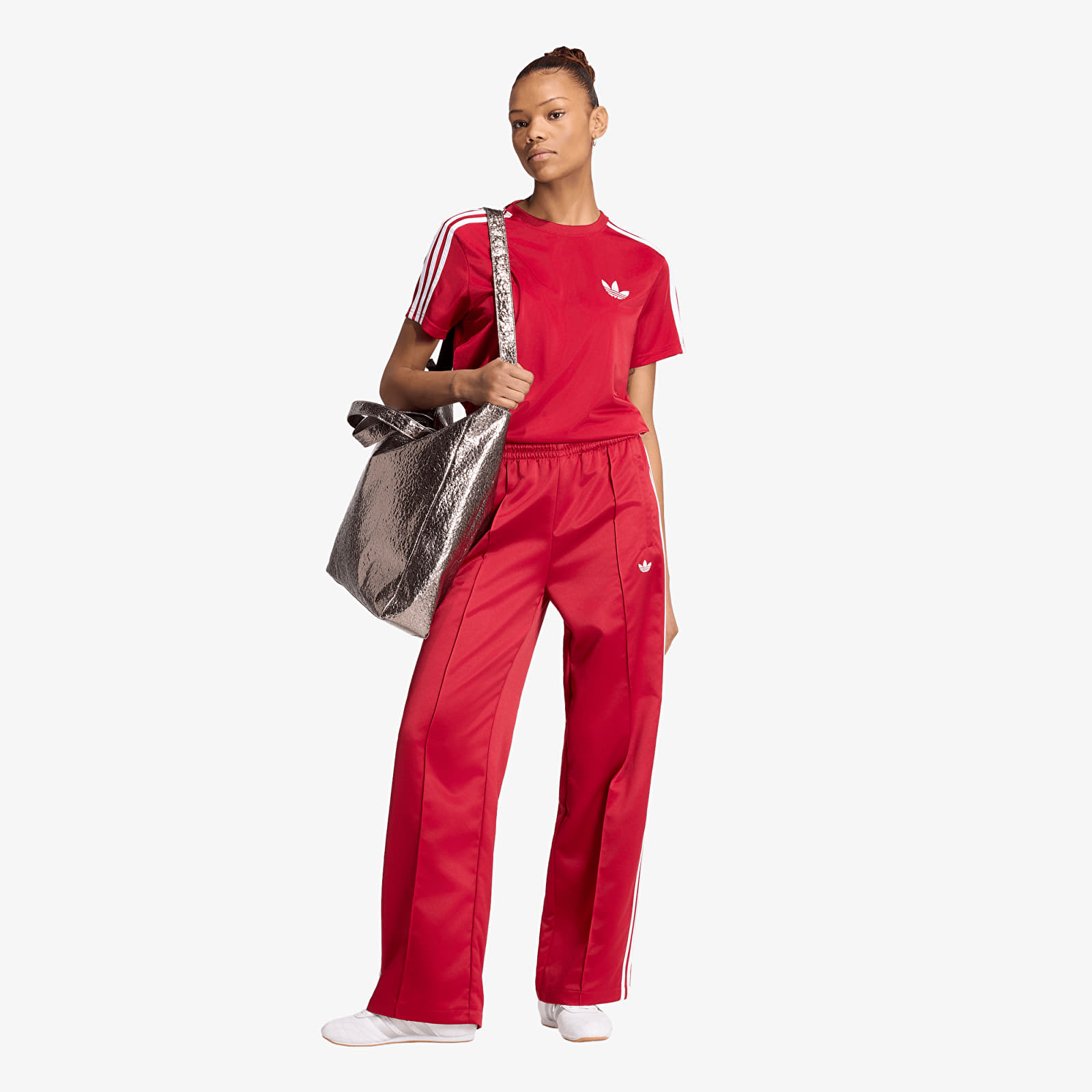 Pantaloni adidas Sst Loose Tp Team Victory Red/ White