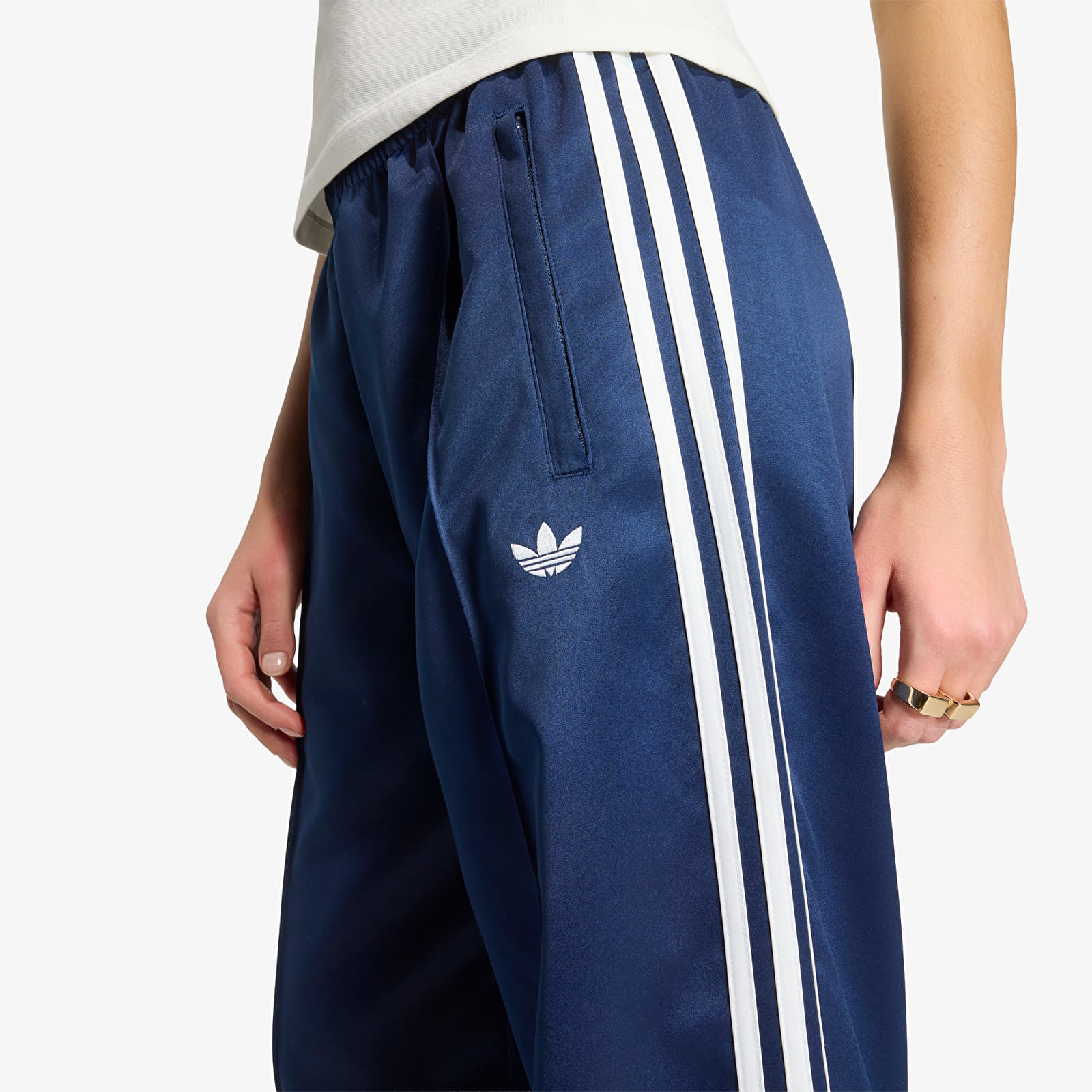 Hosen adidas Sst Loose Tp Night Indigo/ White