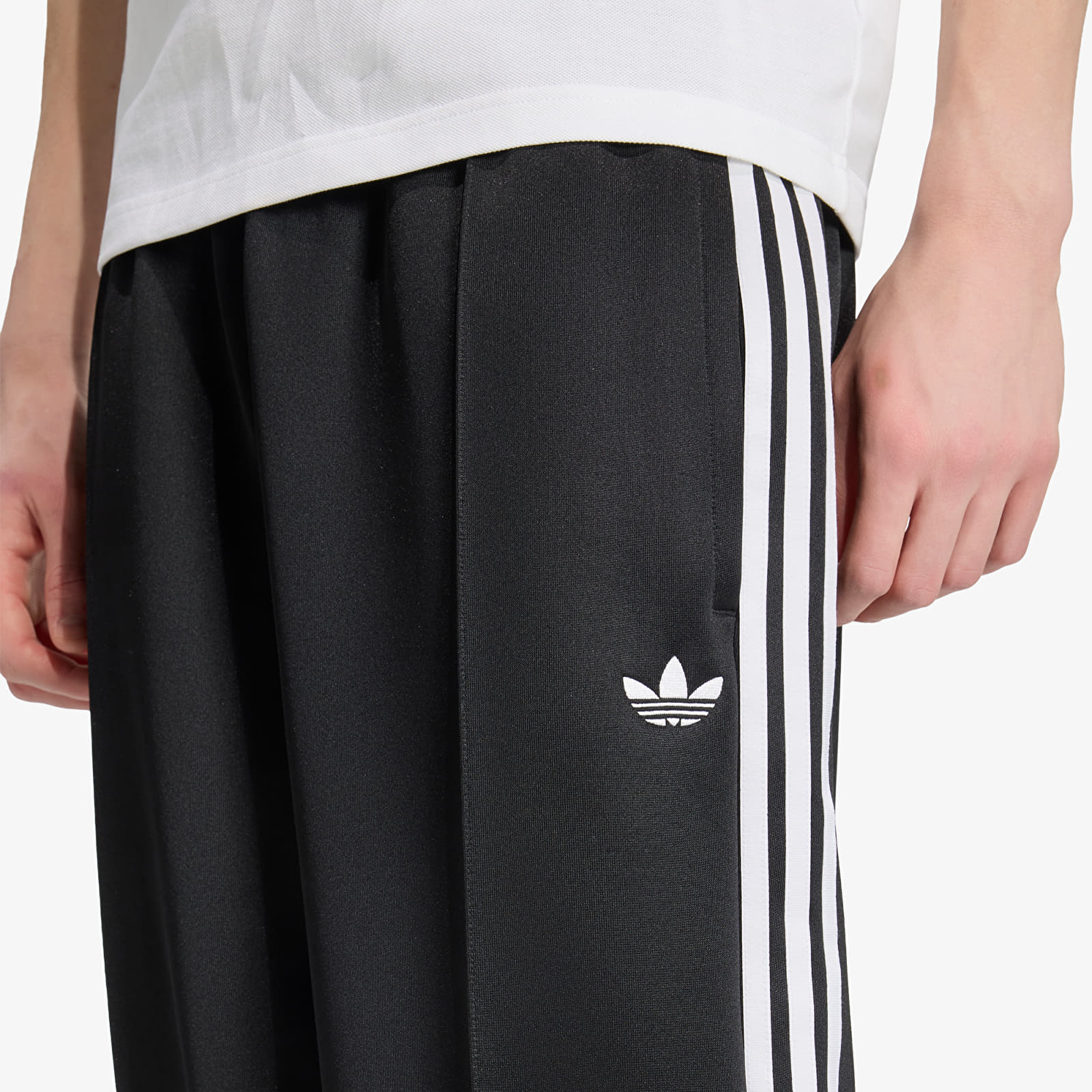 Men's sweatpants adidas Spacer Drill Tp Black/ White