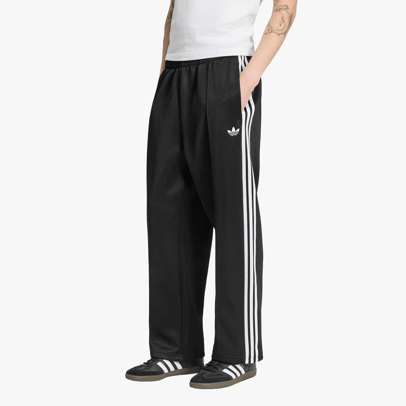Men's sweatpants adidas Spacer Drill Tp Black/ White