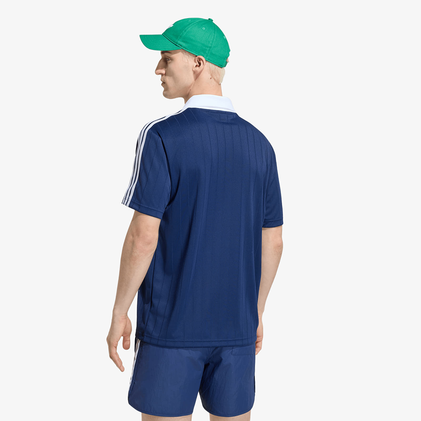Muški dresovi adidas Pinstr Jsy Night Indigo/ White