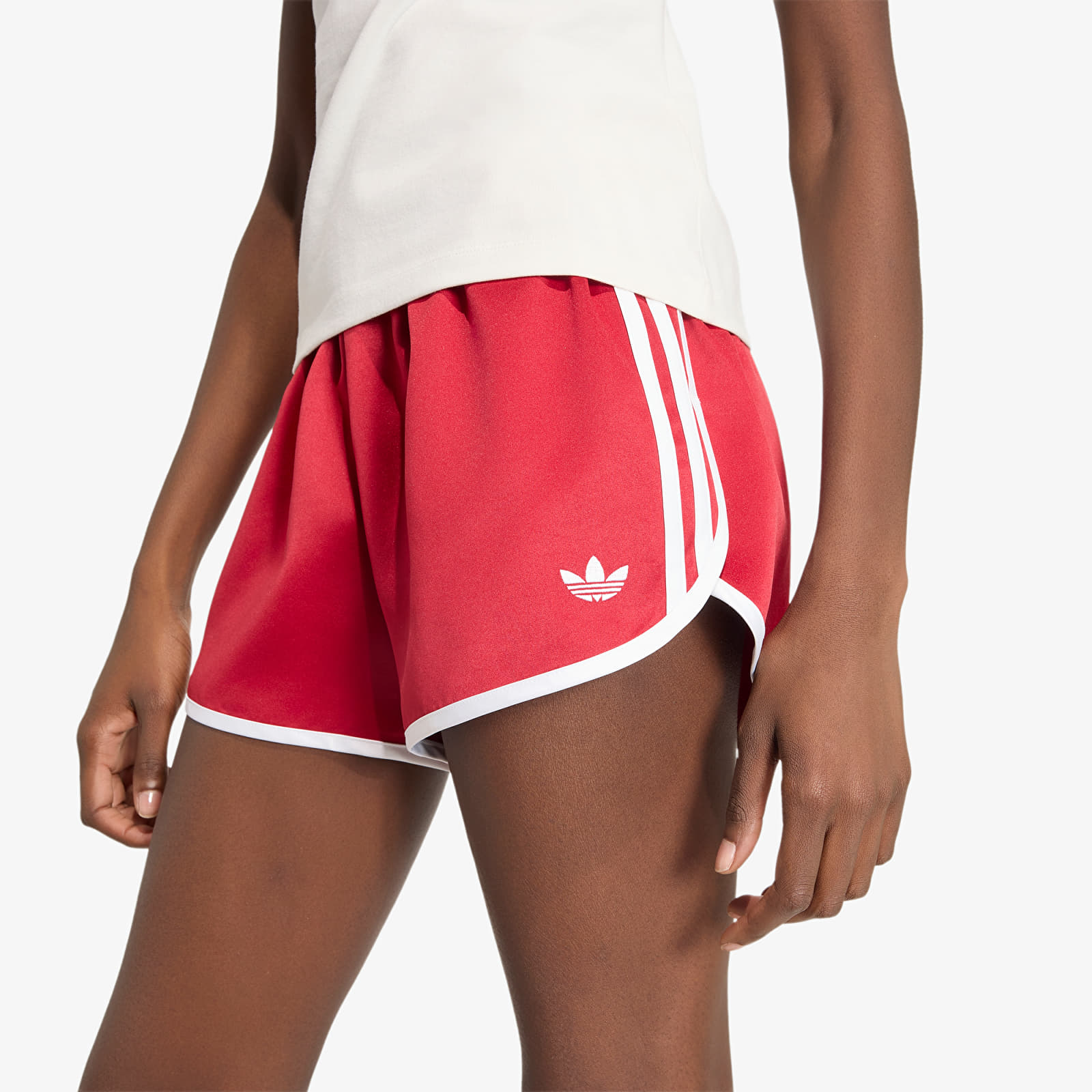 Ženske kratke hlače adidas 3s Sprntr Short Team Victory Red/ White