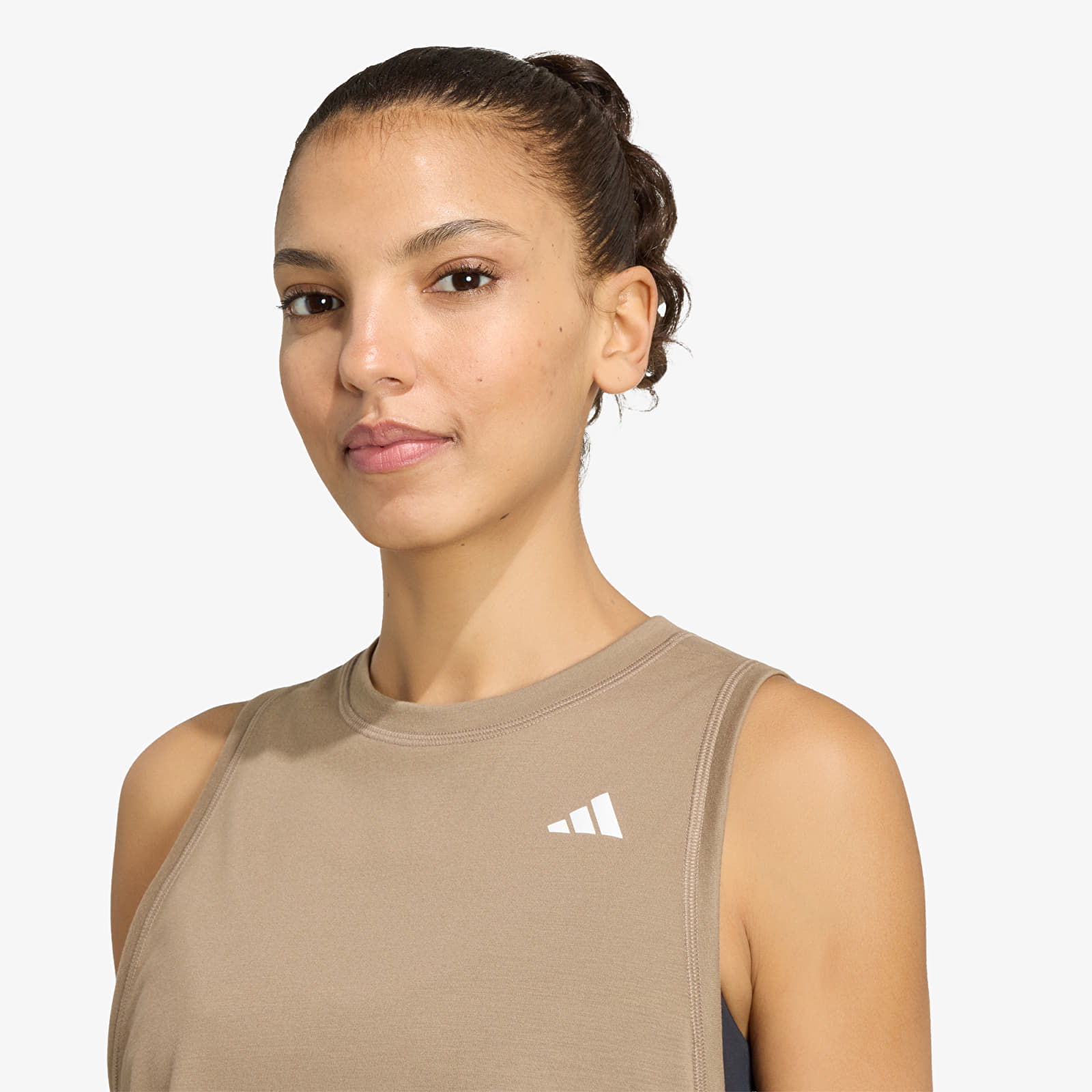 Liivit adidas We Tank Khaki Six