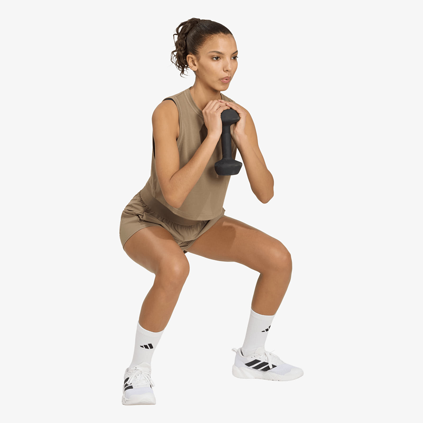 Liivit adidas We Tank Khaki Six