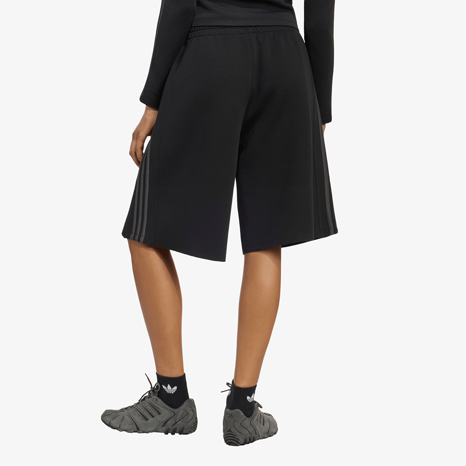 Pantaloncini donna adidas Sst 2.0 Jort Black/ Utility Black