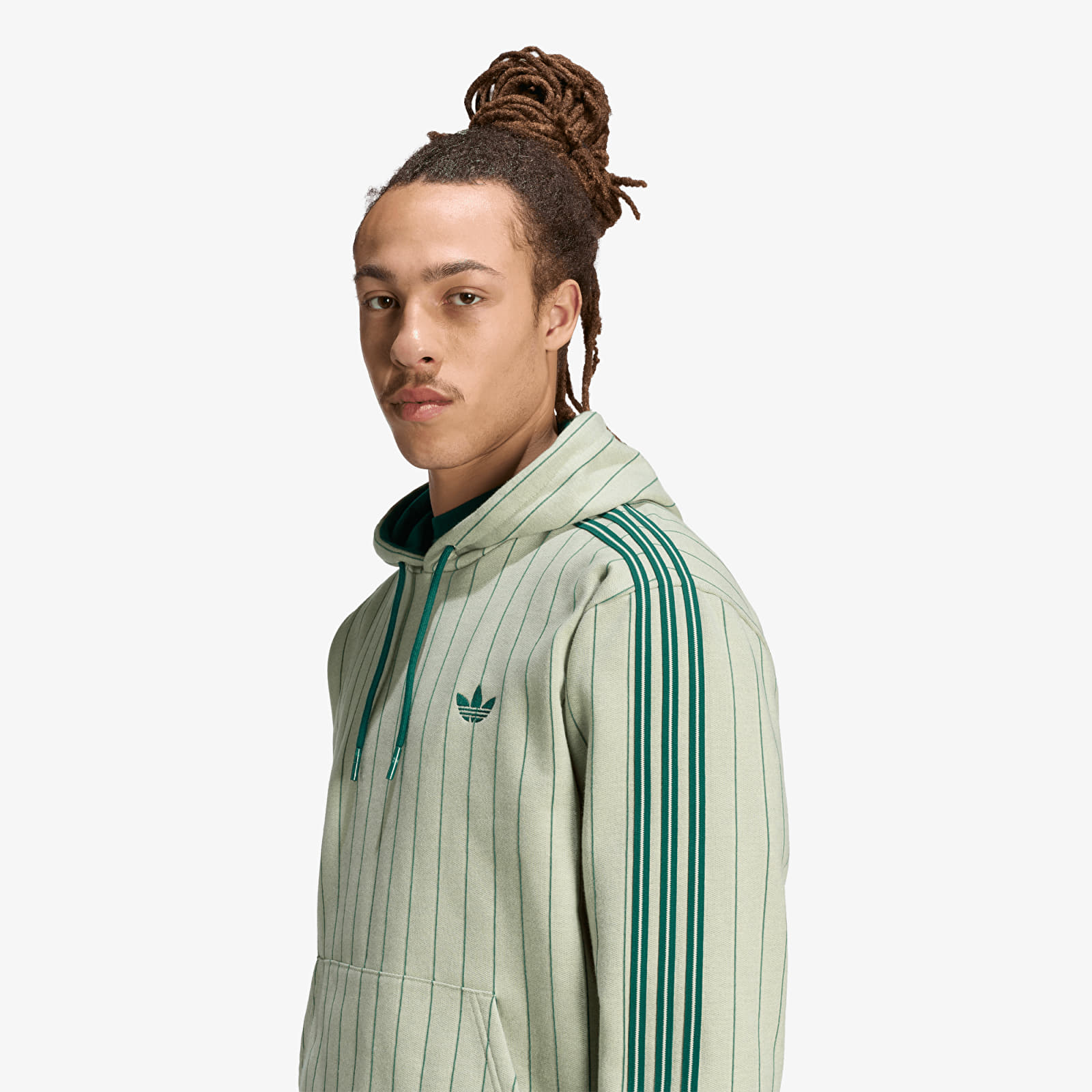 Men's hoodies adidas Pinstripes Hoodie Warm Vanilla