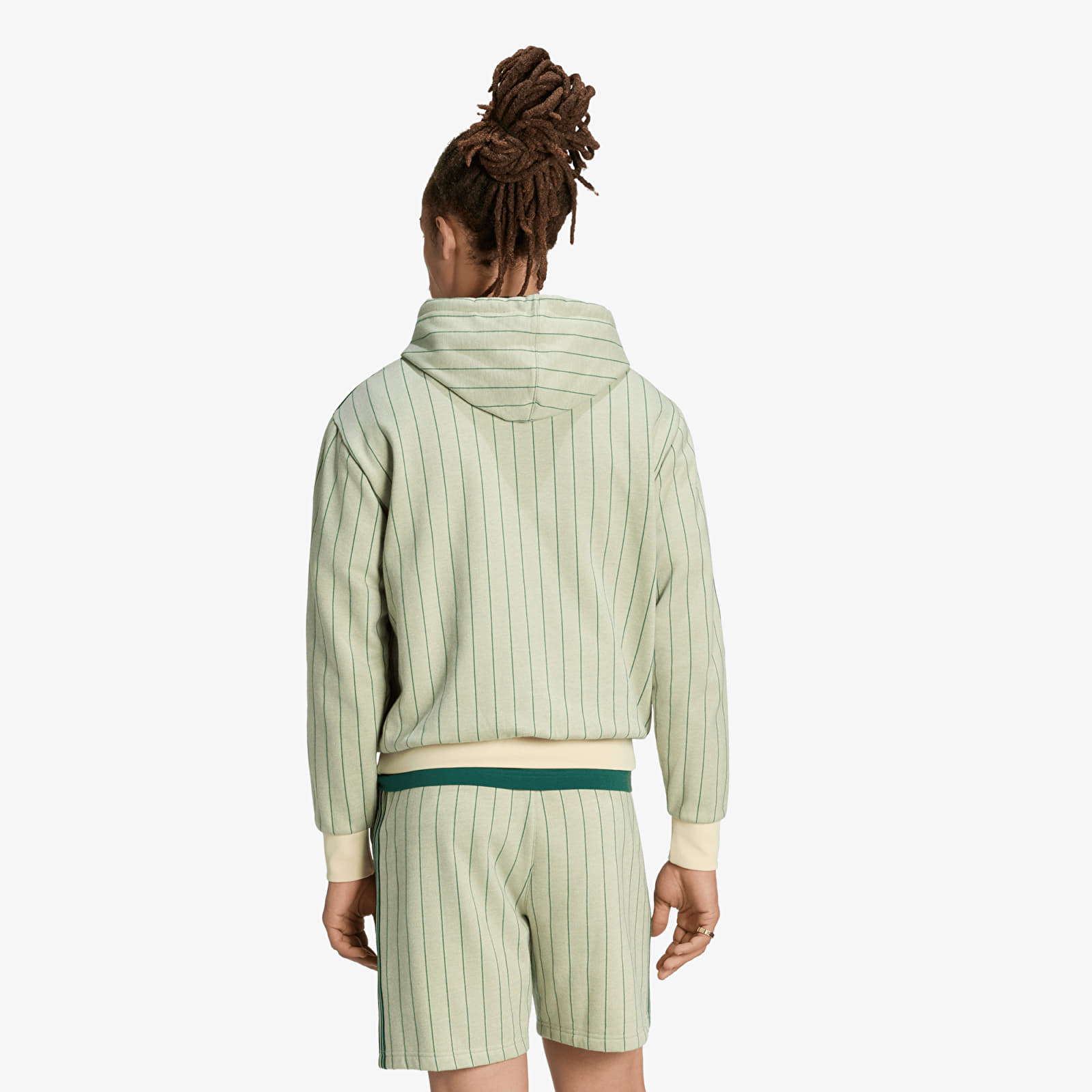 Men's hoodies adidas Pinstripes Hoodie Warm Vanilla