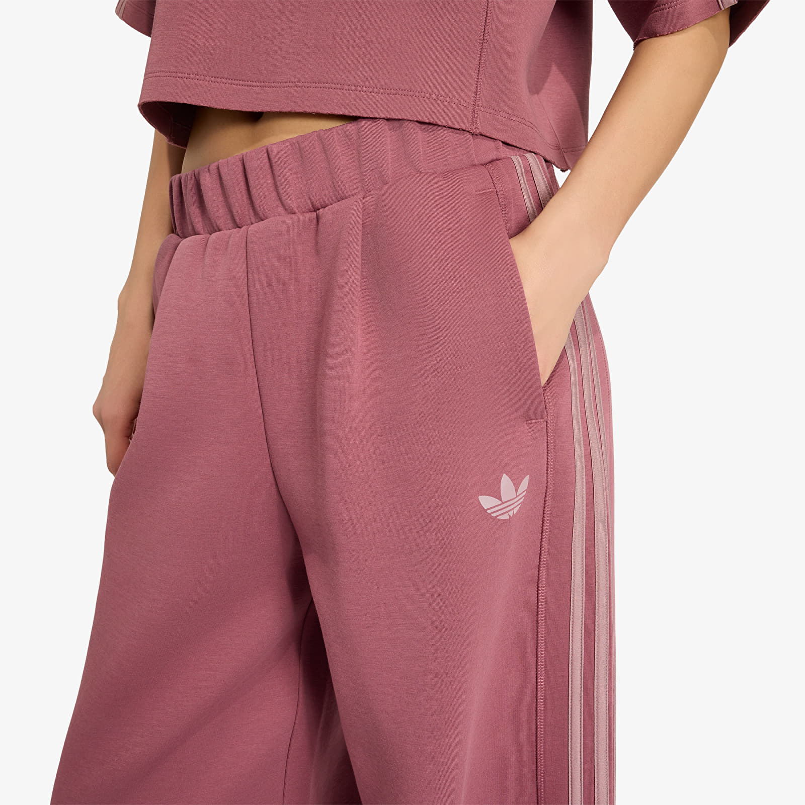 Jogger Pants adidas Sst 2.0 Long Trackpant Quiet Crimson/ Wonder Oxide