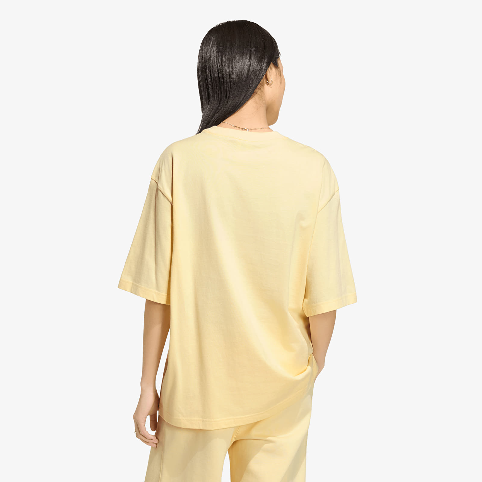 T-Shirts adidas Ess Tee Os Warm Vanilla