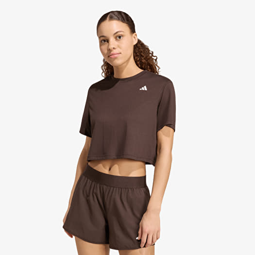 T-skjorte adidas We Min Tee Aurora Coffee