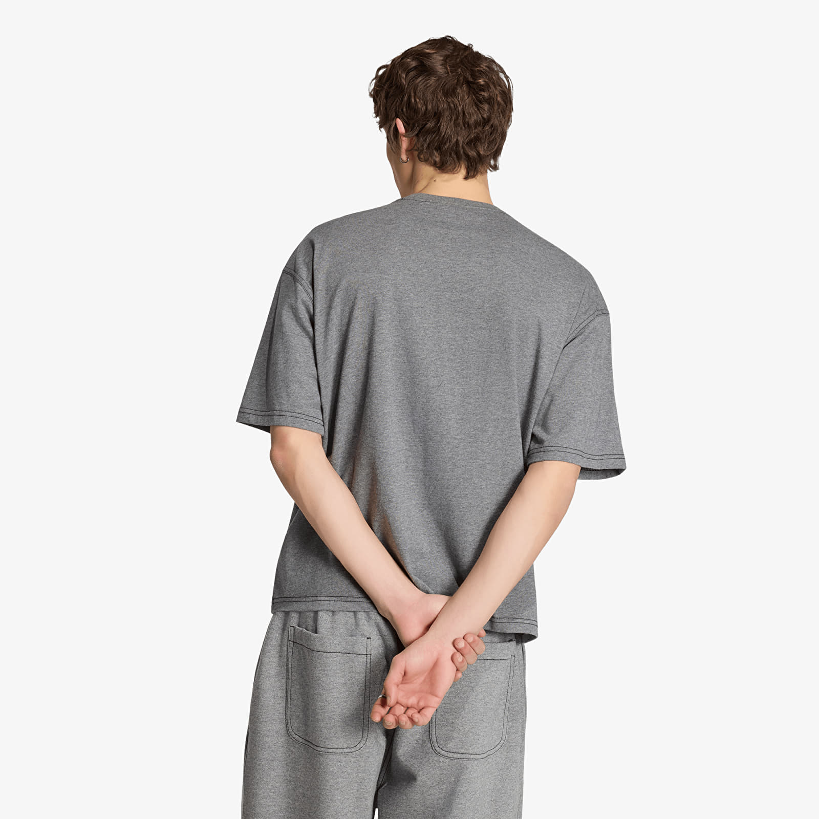 T-shirts adidas Ess Tee Grey Four Mel