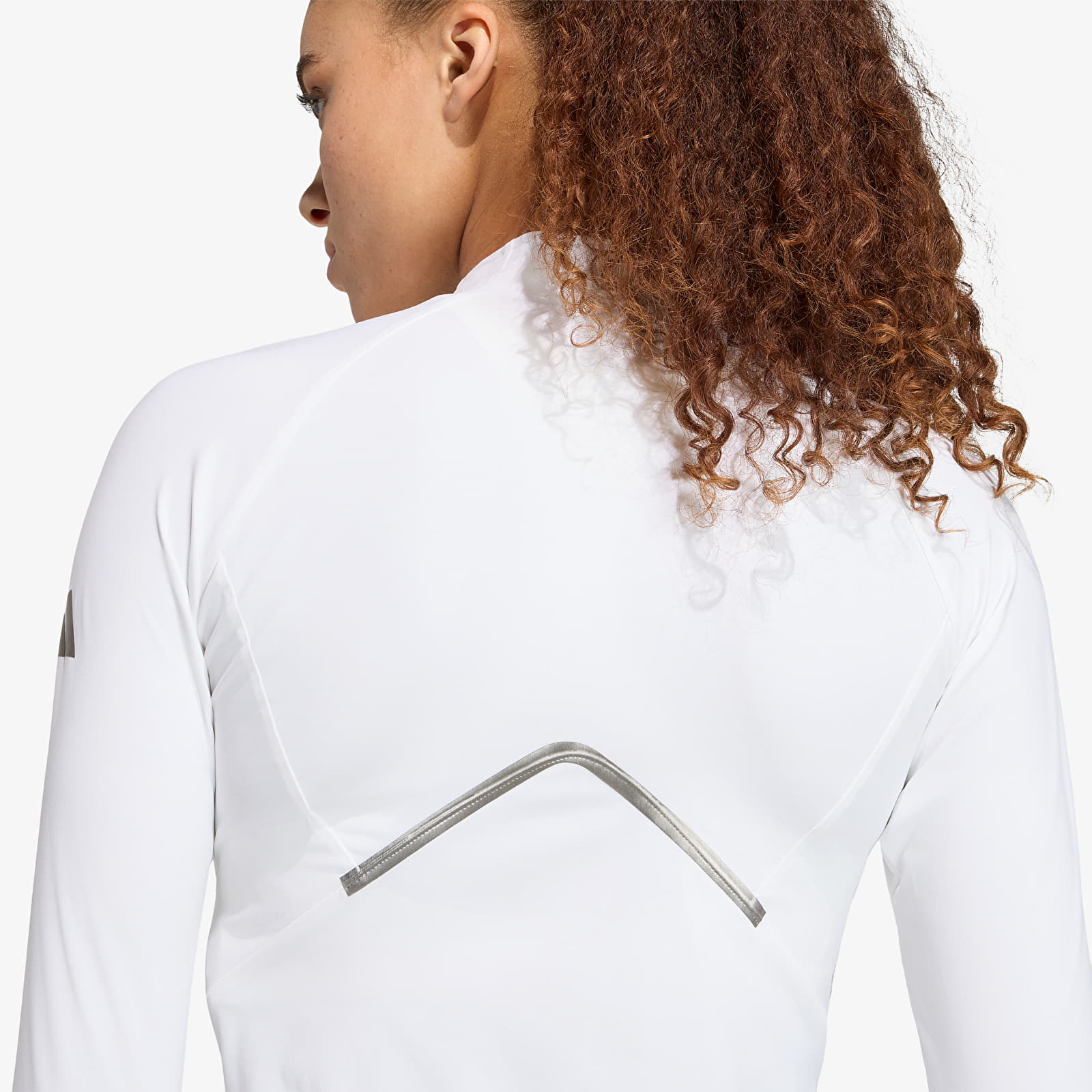 Damen T-Shirts  adidas Ls Pro White