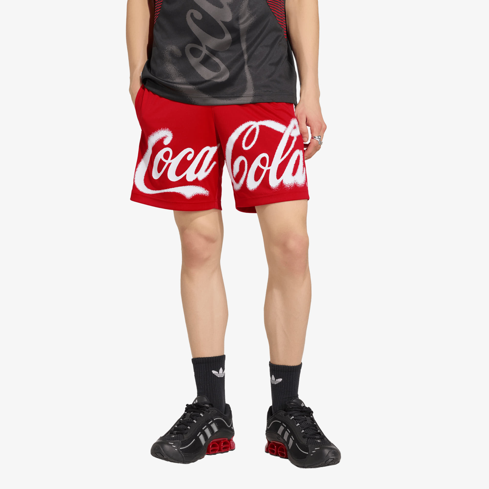 Къси панталони adidas x Coca Cola Training Short Vivid Red XL