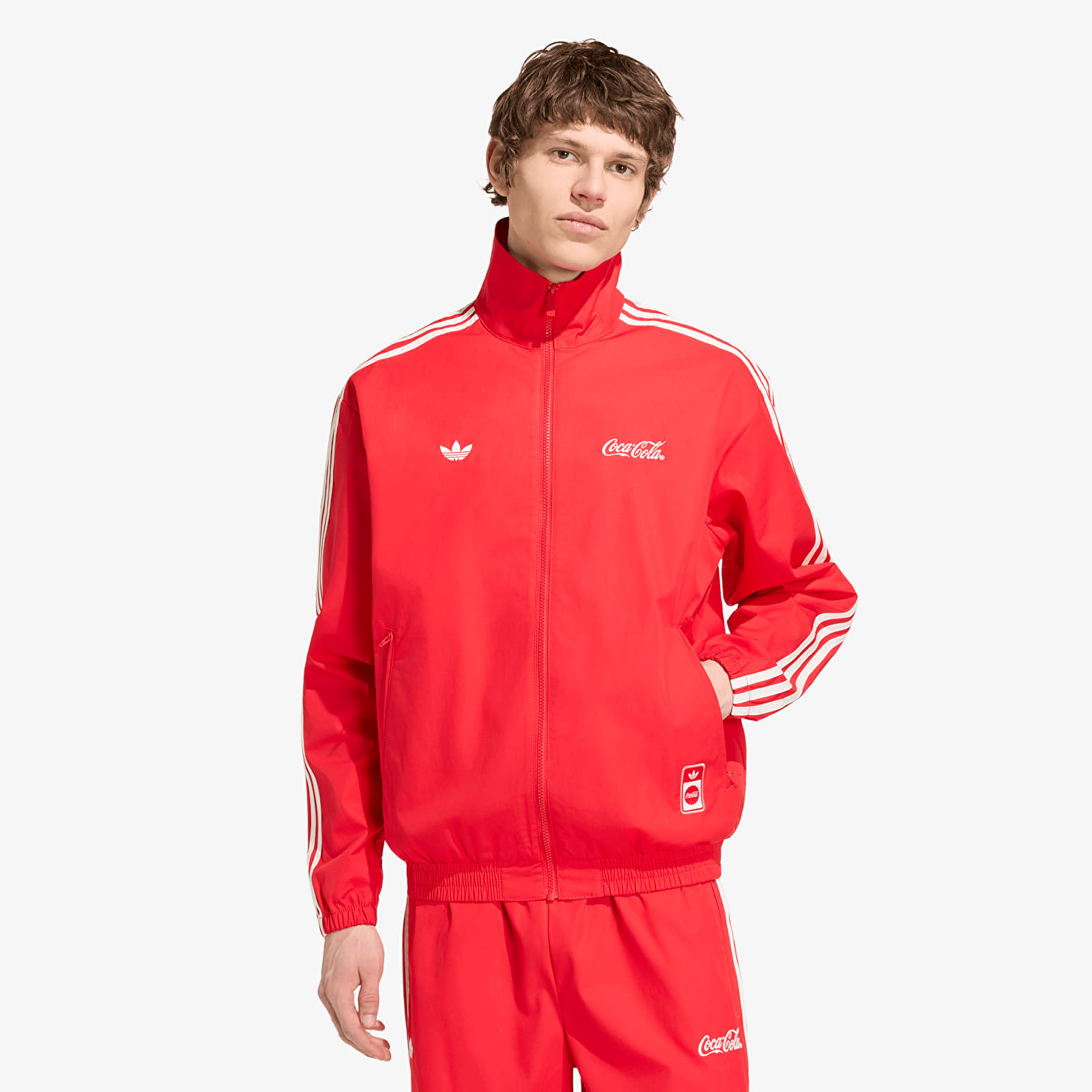 Vestes  adidas x Coca Cola Classic Sport Firebird Track Jacket Vivid Red