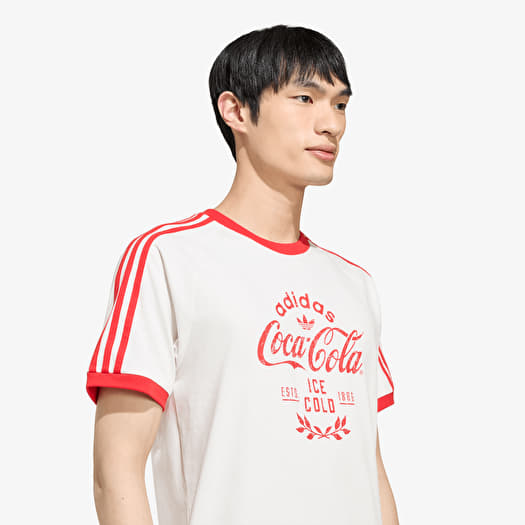 adidas x Coca Cola Classic Sport Cali Tee White | Footshop